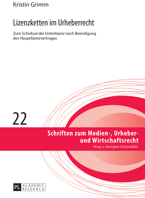 Cover image for book Lizenzketten im Urheberrecht