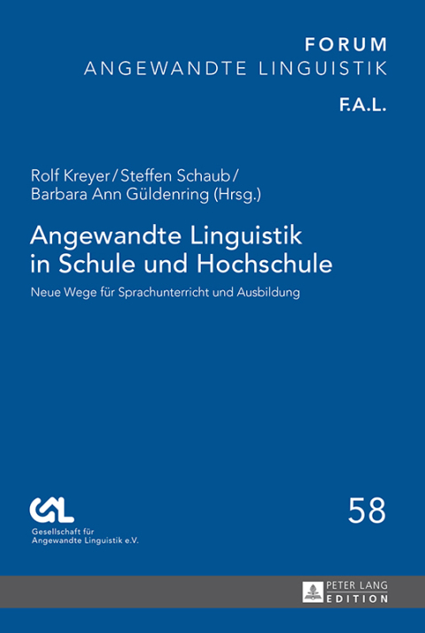 Cover image for book Angewandte Linguistik in Schule und Hochschule