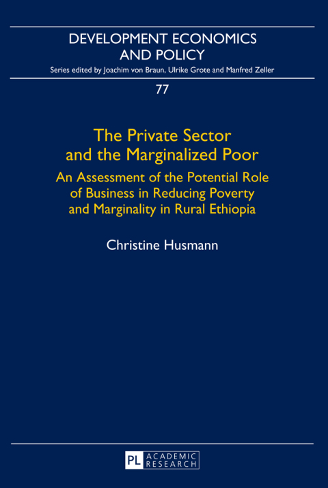 Cover image for book The Private Sector and the Marginalized Poor