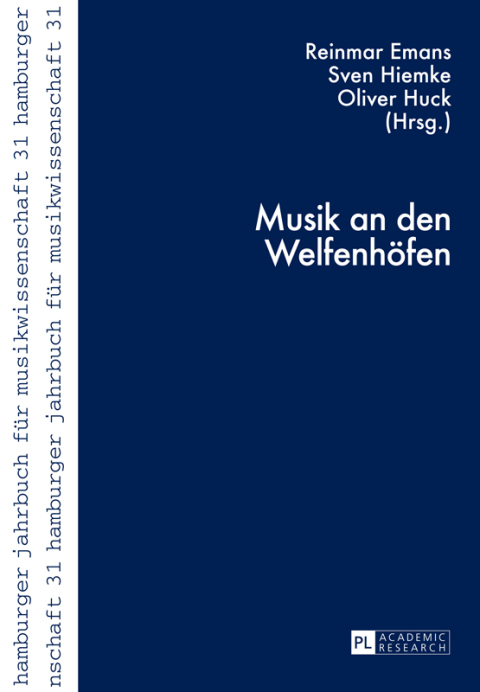 Cover image for book Musik an den Welfenhoefen