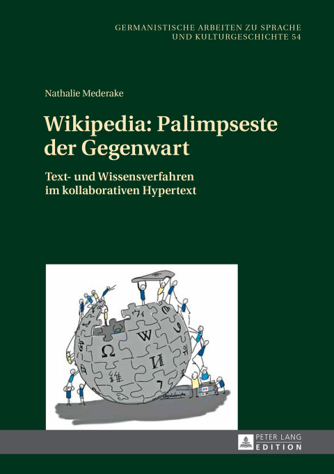 Cover image for book Wikipedia: Palimpseste der Gegenwart