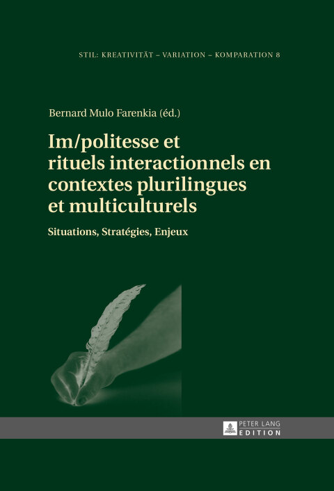 Cover image for book Im/politesse et rituels interactionnels en contextes plurilingues et multiculturels