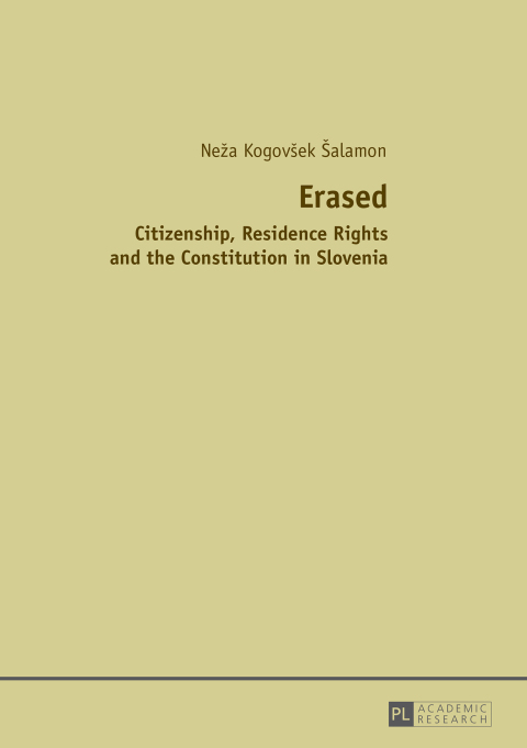 Cover image for book Erased