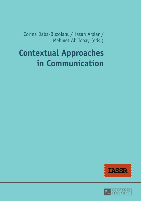 Cover image for book Contextual Approaches in Communication