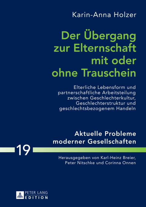 Cover image for book Der Uebergang zur Elternschaft mit oder ohne Trauschein