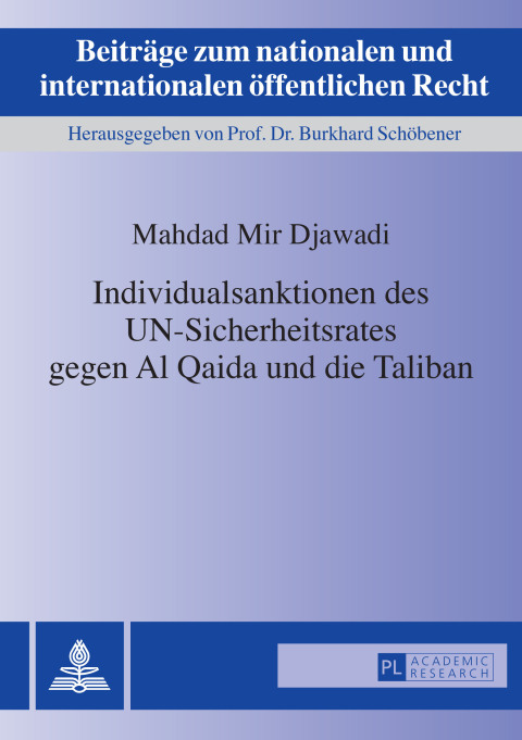 Cover image for book Individualsanktionen des UN-Sicherheitsrates gegen Al Qaida und die Taliban