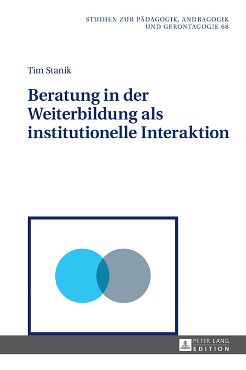 Cover image for book Beratung in der Weiterbildung als institutionelle Interaktion