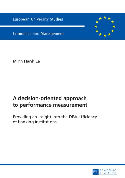 Cover image for book A decision-oriented approach to performance measurement