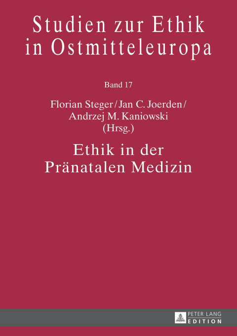 Cover image for book Ethik in der Praenatalen Medizin