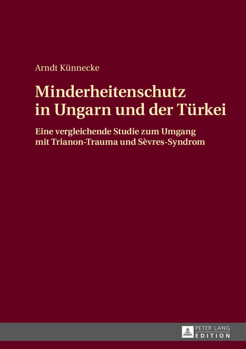 Cover image for book Minderheitenschutz in Ungarn und der Tuerkei