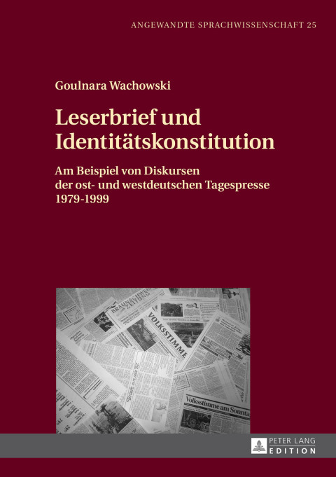 Cover image for book Leserbrief und Identitaetskonstitution