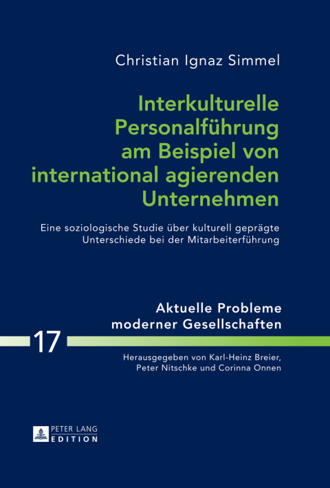 Cover image for book Interkulturelle Personalfuehrung am Beispiel von international agierenden Unternehmen