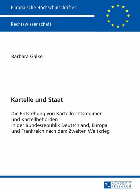 Cover image for book Kartelle und Staat