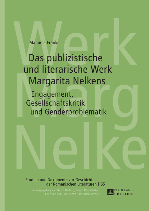 Cover image for book Das publizistische und literarische Werk Margarita Nelkens