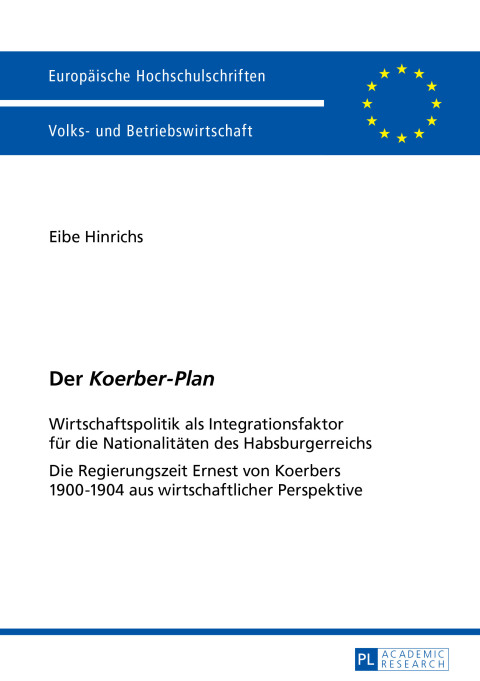 Cover image for book Der «Koerber-Plan»