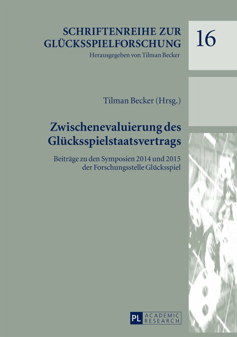 Cover image for book Zwischenevaluierung des Gluecksspielstaatsvertrags