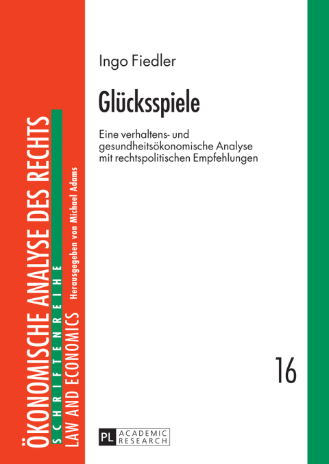 Cover image for book Gluecksspiele