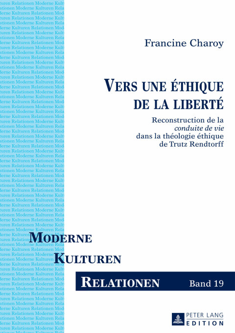 Cover image for book Vers une éthique de la liberté