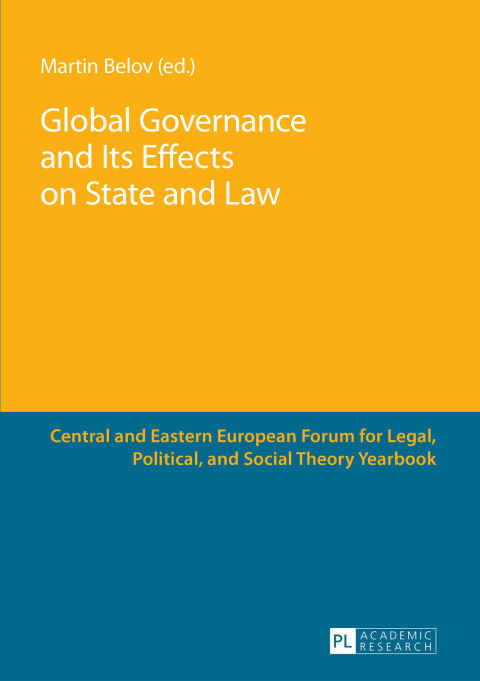 Cover image for book Global Governance and Its Effects on State and Law