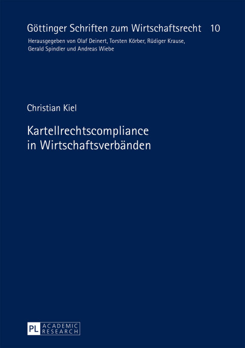 Cover image for book Kartellrechtscompliance in Wirtschaftsverbaenden