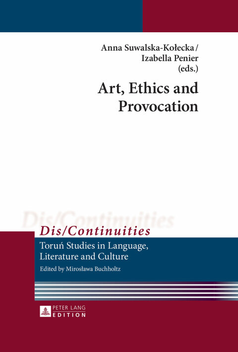 Cover image for book Art, Ethics and Provocation