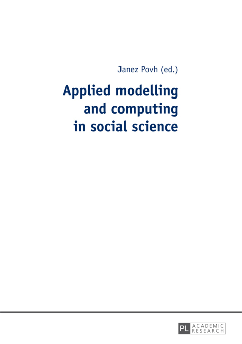 Cover image for book Applied modelling and computing in social science