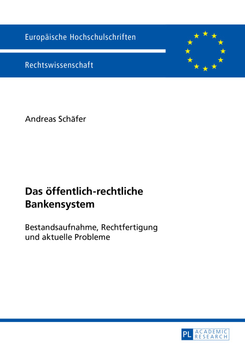 Cover image for book Das oeffentlich-rechtliche Bankensystem
