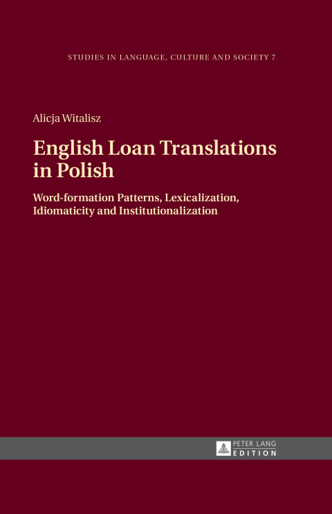Cover image for book English Loan Translations in Polish