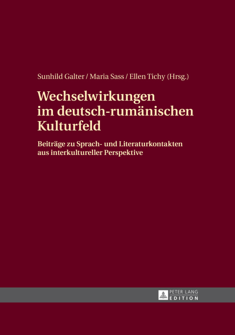 Cover image for book Wechselwirkungen im deutsch-rumaenischen Kulturfeld