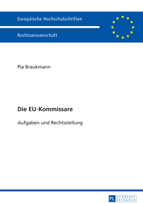 Cover image for book Die EU-Kommissare