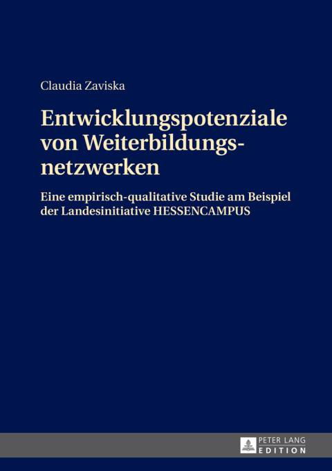 Cover image for book Entwicklungspotenziale von Weiterbildungsnetzwerken