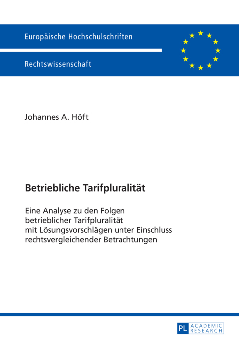 Cover image for book Betriebliche Tarifpluralitaet