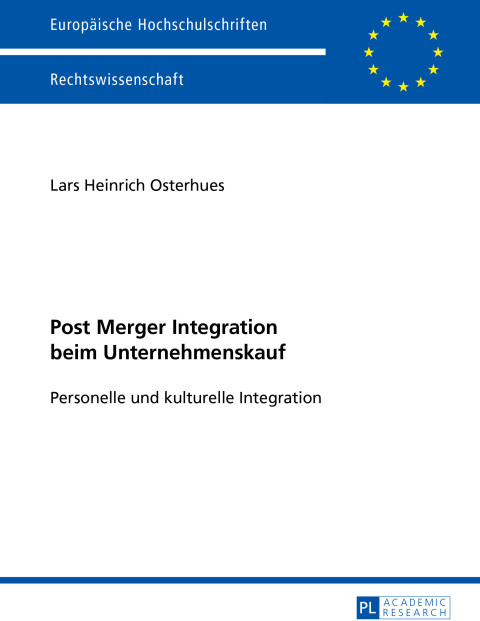 Cover image for book Post Merger Integration beim Unternehmenskauf