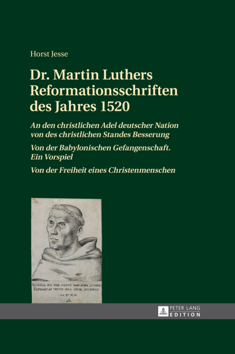 Cover image for book Dr. Martin Luthers Reformationsschriften des Jahres 1520