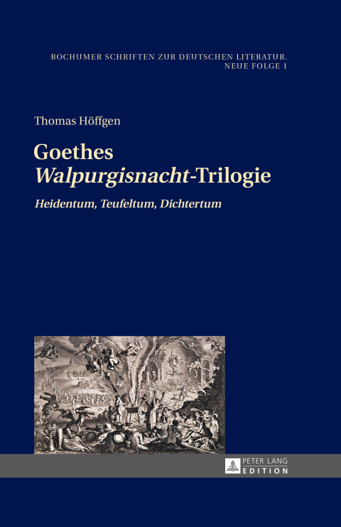 Cover image for book Goethes «Walpurgisnacht»-Trilogie