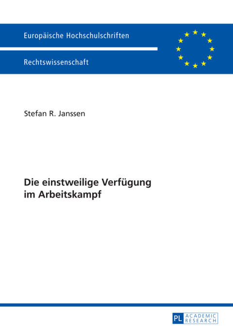 Cover image for book Die einstweilige Verfuegung im Arbeitskampf