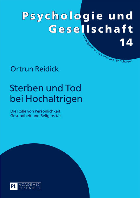 Cover image for book Sterben und Tod bei Hochaltrigen