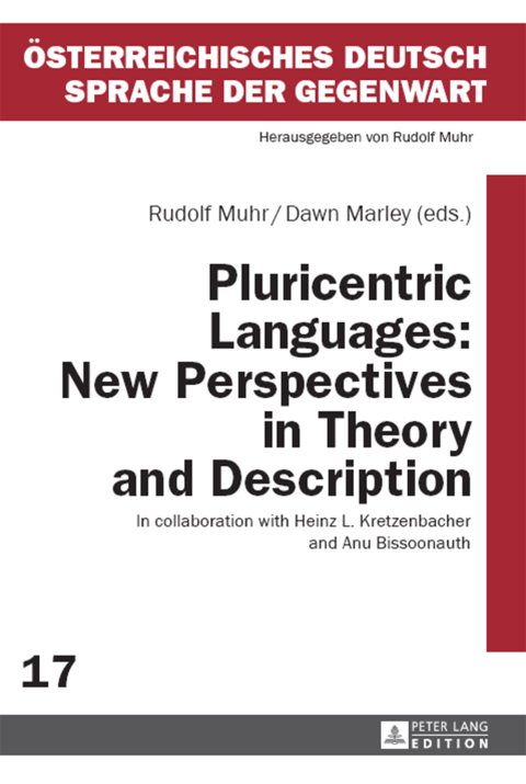 Cover image for book Pluricentric Languages: New Perspectives in Theory and Description