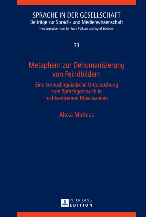 Cover image for book Metaphern zur Dehumanisierung von Feindbildern