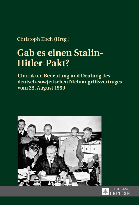 Cover image for book Gab es einen Stalin-Hitler-Pakt?