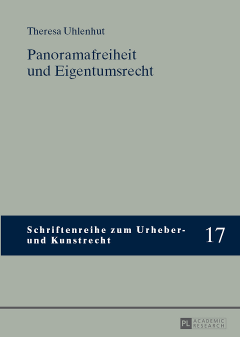 Cover image for book Panoramafreiheit und Eigentumsrecht