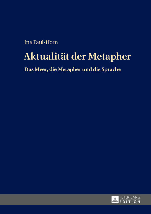 Cover image for book Aktualitaet der Metapher