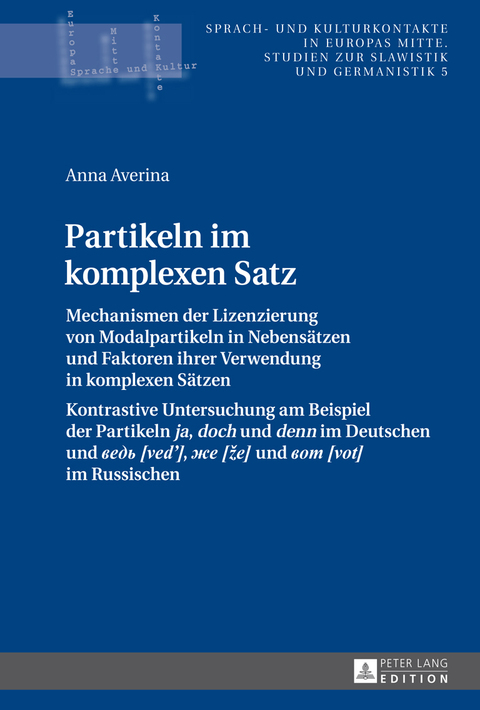 Cover image for book Partikeln im komplexen Satz