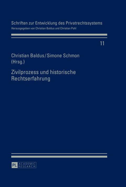 Cover image for book Zivilprozess und historische Rechtserfahrung
