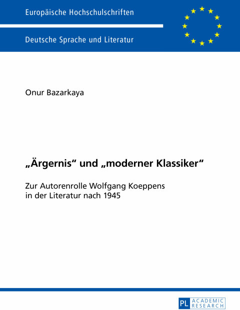 Cover image for book «Aergernis» und «moderner Klassiker»