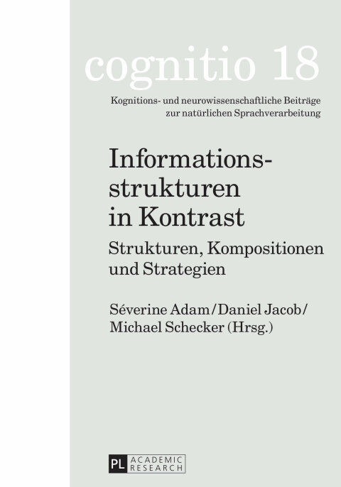 Cover image for book Informationsstrukturen in Kontrast