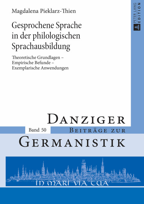 Cover image for book Gesprochene Sprache in der philologischen Sprachausbildung