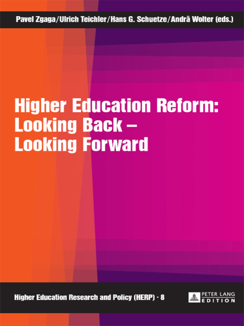 Cover image for book Higher Education Reform: Looking Back  Looking Forward