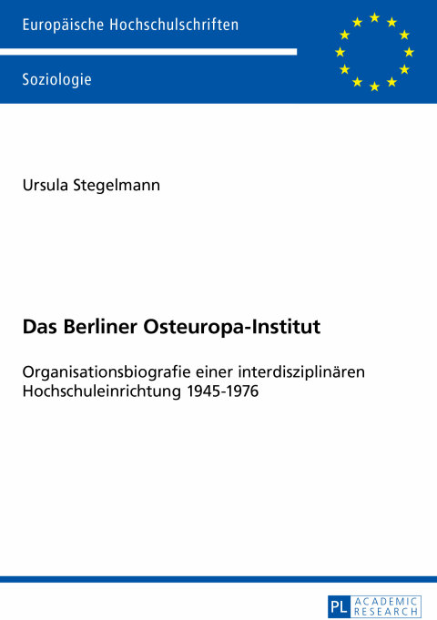 Cover image for book Das Berliner Osteuropa-Institut