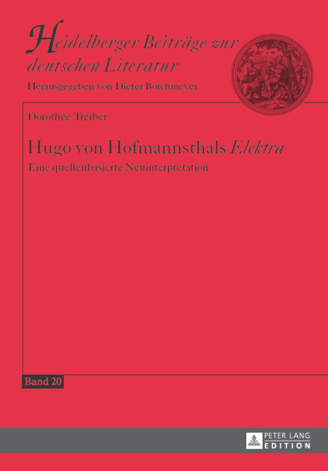 Cover image for book Hugo von Hofmannsthals «Elektra»